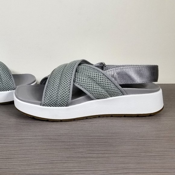 UGG Gray Mesh Sandals - Picture 6 of 11